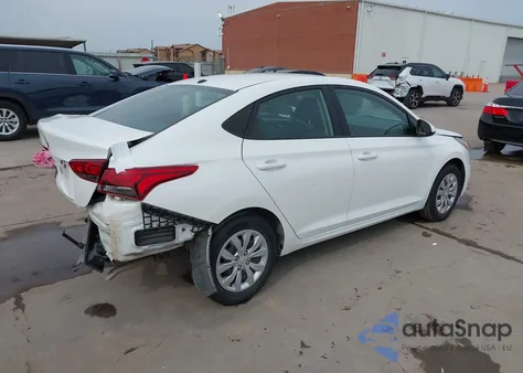 2022 Hyundai Accent Se from USA, damaged, VIN 3KPC24A6XNE178577